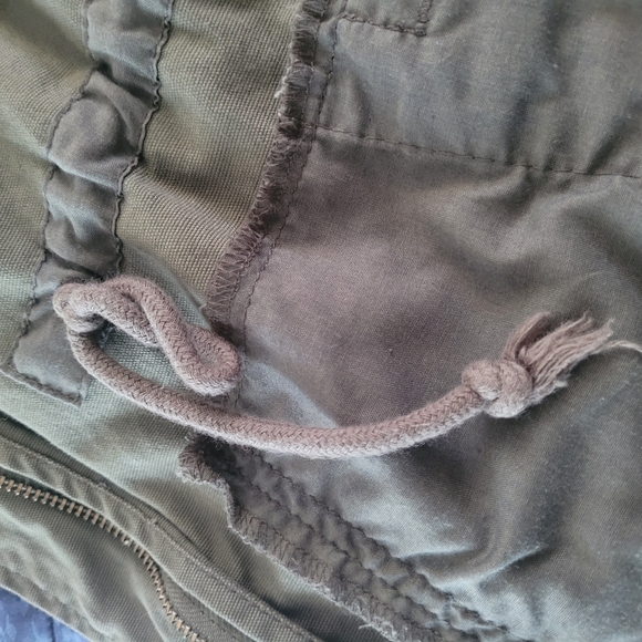 Olive Green Utility Jacket - Picture 6 of 8